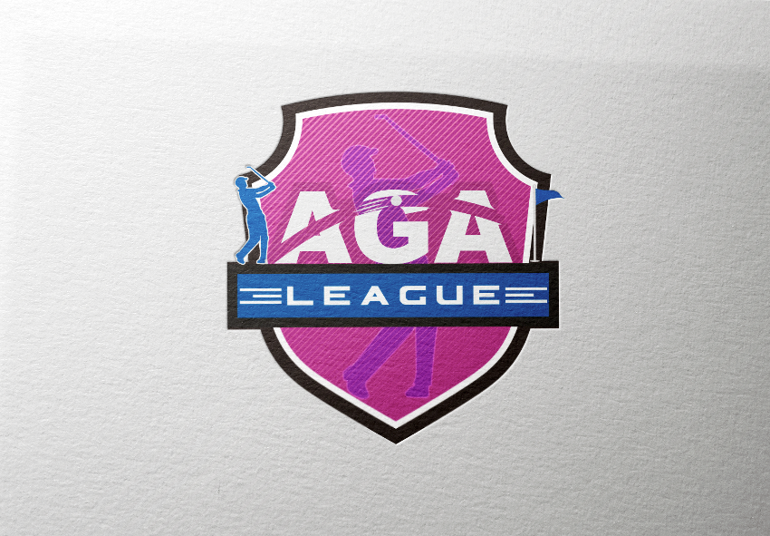 Golf Logo, AGA League