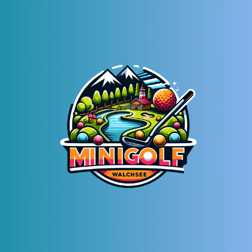 minigolf logo walchsee von designenlassen.de