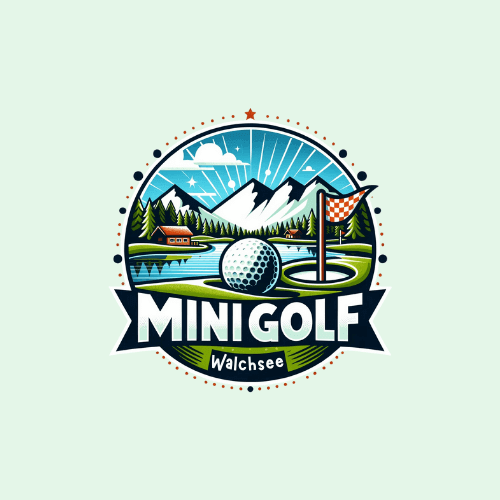 minigolf logo walchsee von designenlassen.de