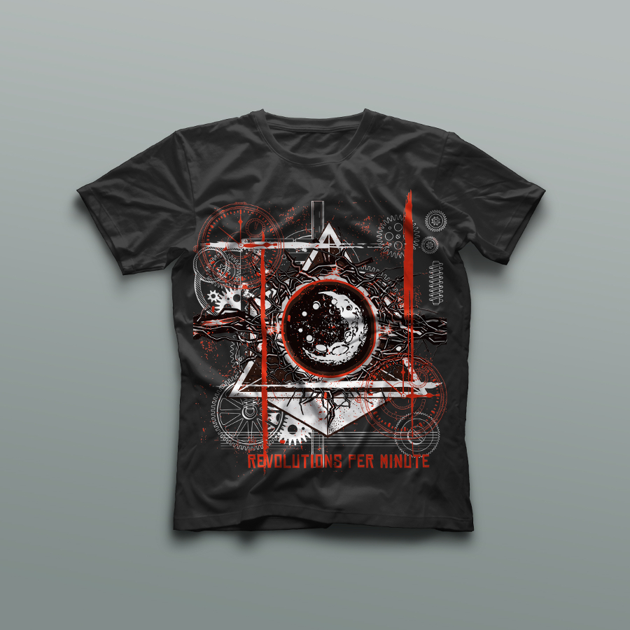 T-Shirt Design für progressive Instrumental-Rockband