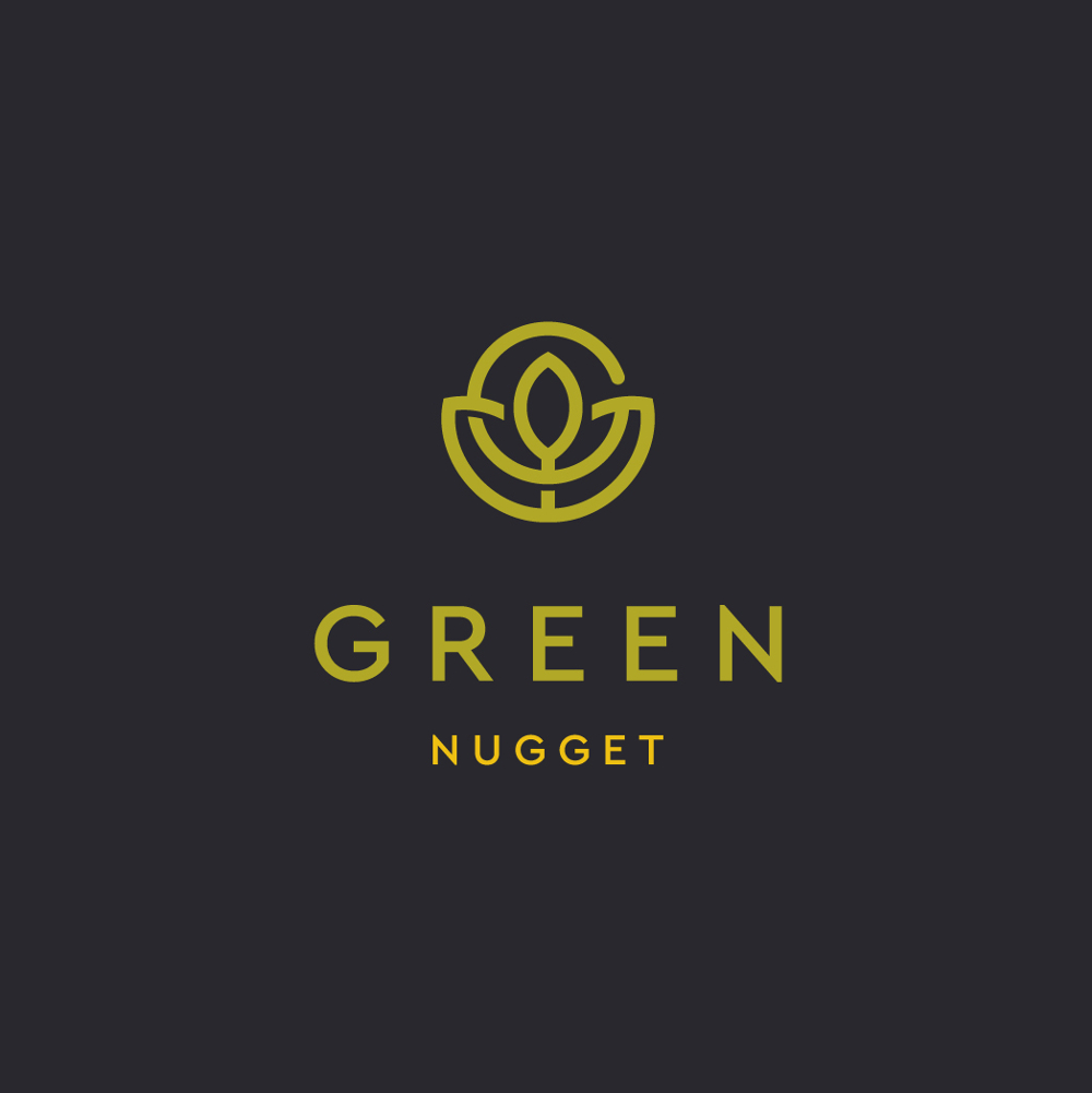 Elegantes Logo für Green Nugget