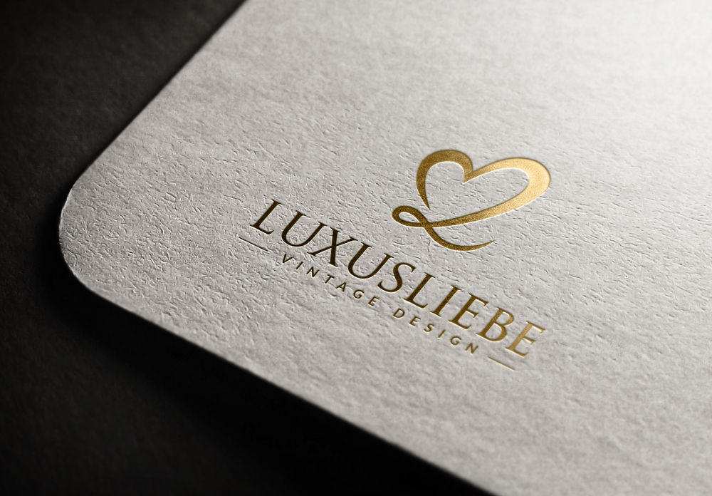 Elegantes Logo-Design für luxusliebe