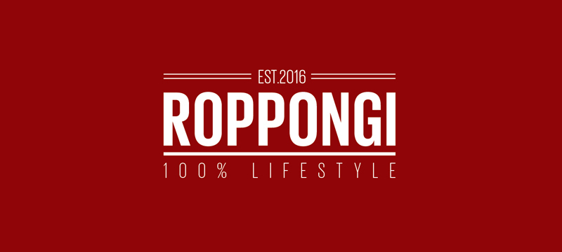 Roppongi Horizontale Linien im Logo