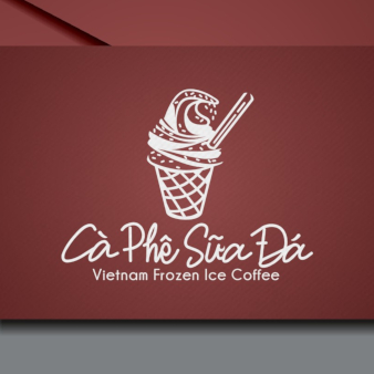 Logo-Food-Vietnam-Frozen-Ice-Coffee-Ca-Phe-Sua-Da