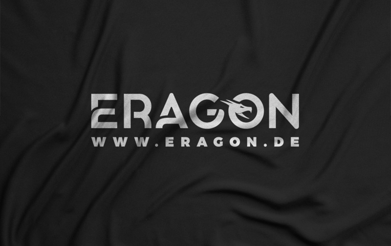 Eragon typografische Unternehmenslogos