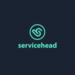 Servicehead-Unternehmenslogo-in-modern