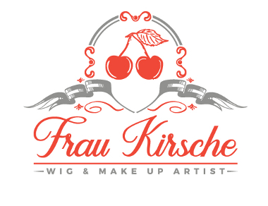 Make Up Artist Logo, Frau Kirsche