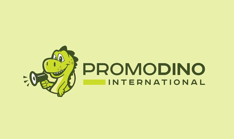 Comic Logo für Promodino international