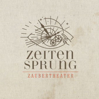 Zeitensprung-Zaubertheater-Logo-Design-Entertainment