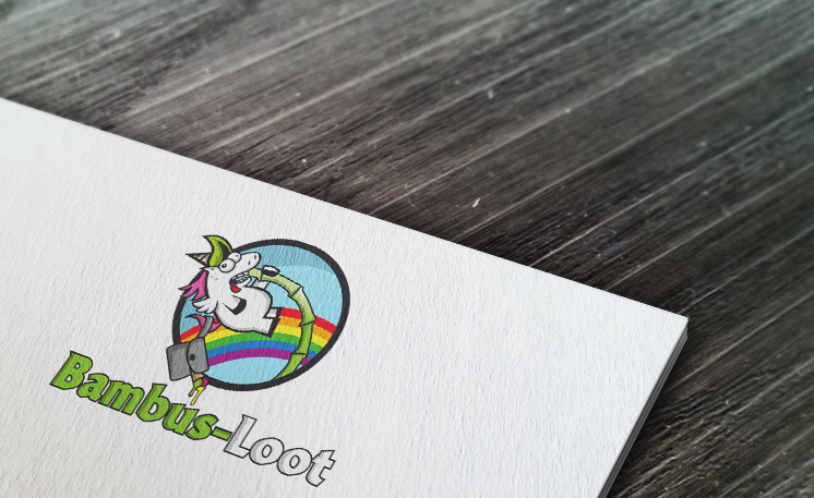 Unicorn Logo für eine Affiliatewebseite