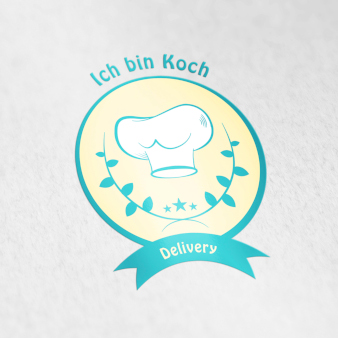 Ich-bin-Koch-Delivery-Kochlogo-Design