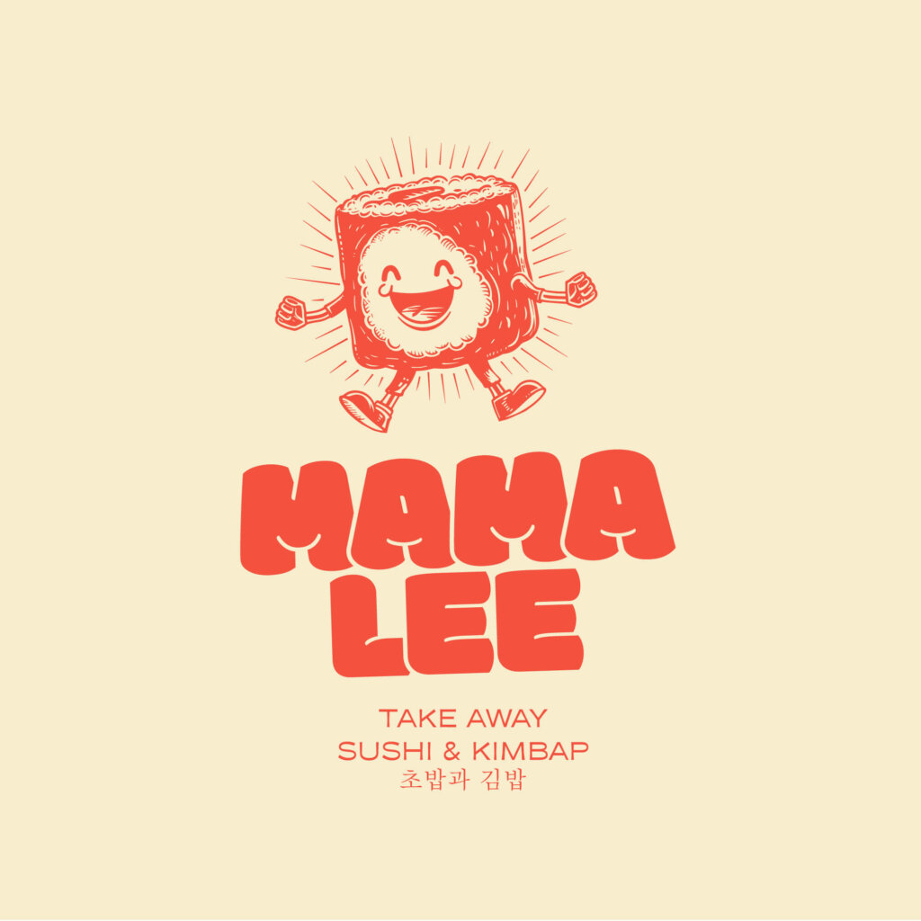 Sushi Logo von Mama Lee