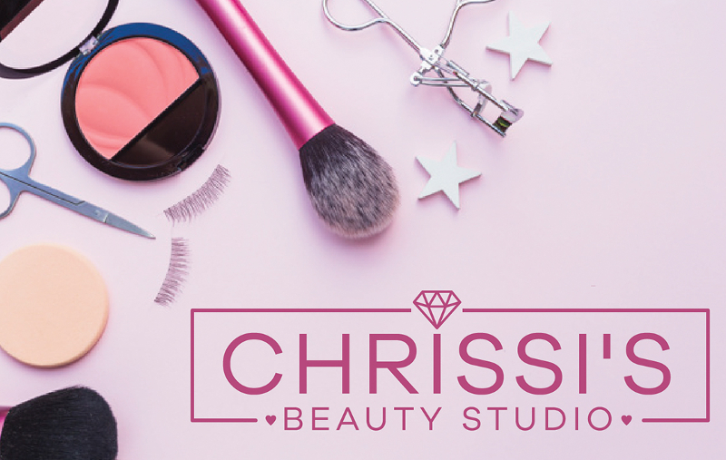 Logo-Design mit Rechteck für Beauty Studio