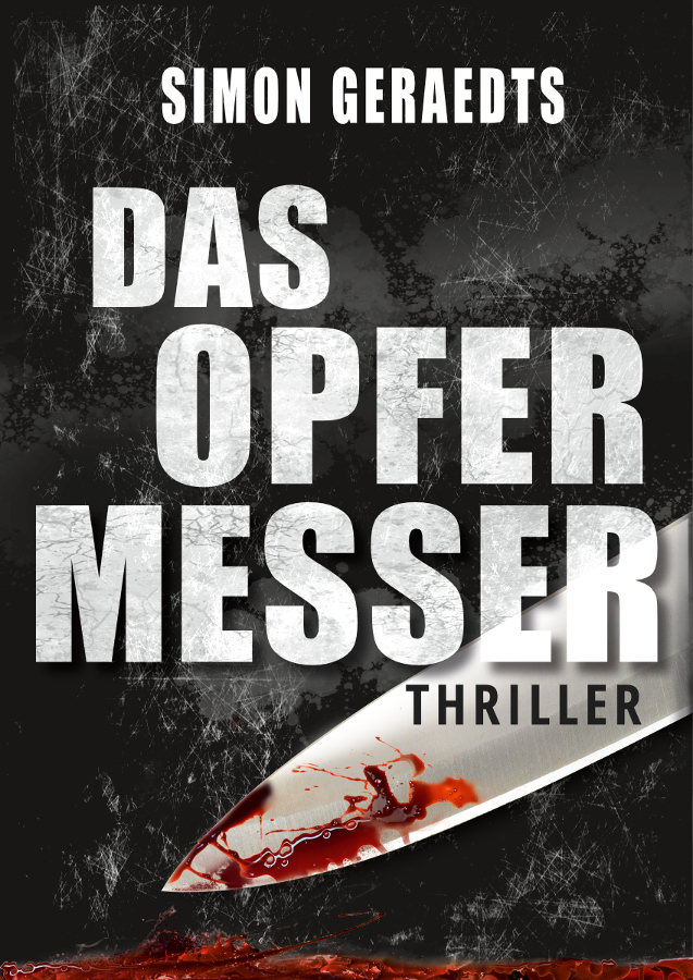 Thriller Buchcover für Simon Geraedts