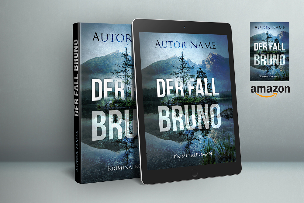 Krimi Buch-/E-Book-Cover für Der Fall Bruno