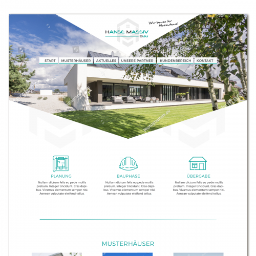 Webdesign Homepage