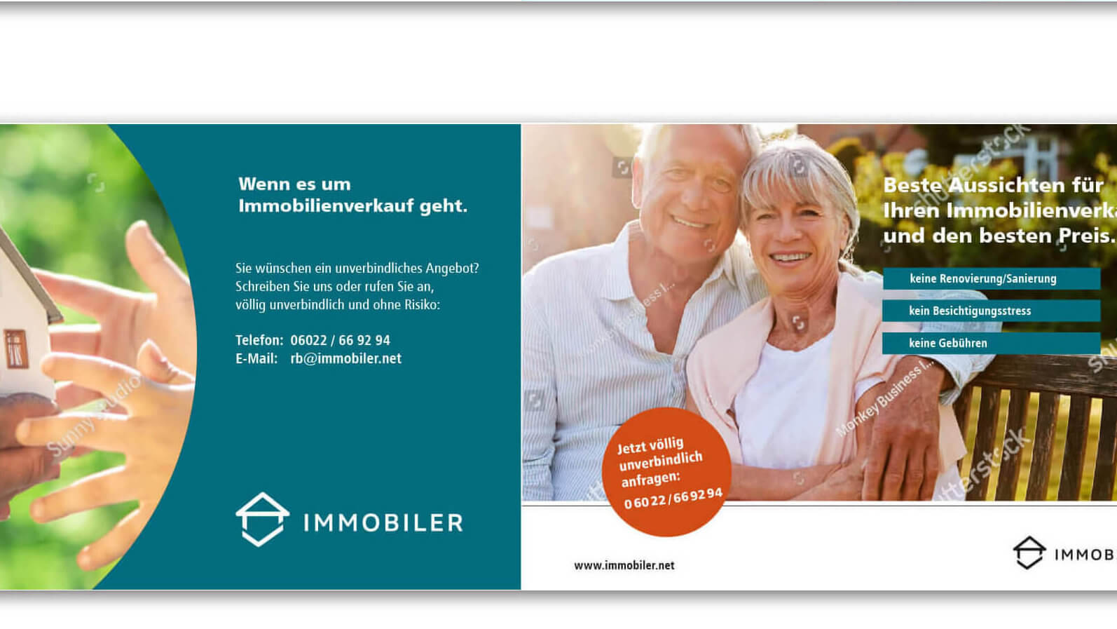 Flyer Immobilien