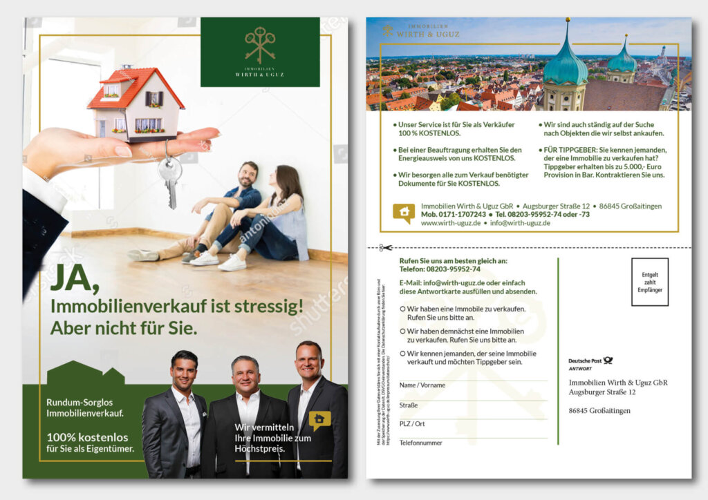 Flyer Immobilien