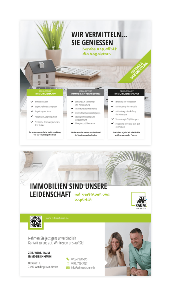 Flyer Immobilien