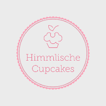 Café Logo mit himmlischen Cupcakes