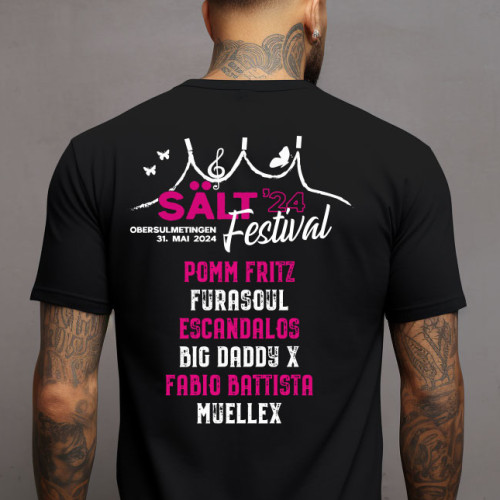 T-Shirt für Festival in Oberschwaben