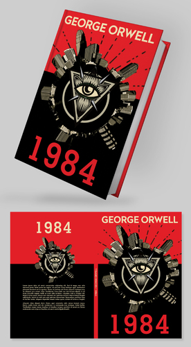  Buch-/eBook-Cover für neue Übersetzung des Klassikers 1894 von George Orwell