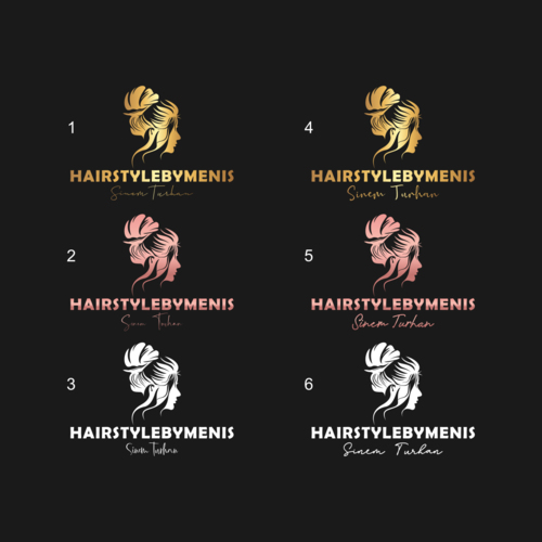  Logo-Design für Hairstyling