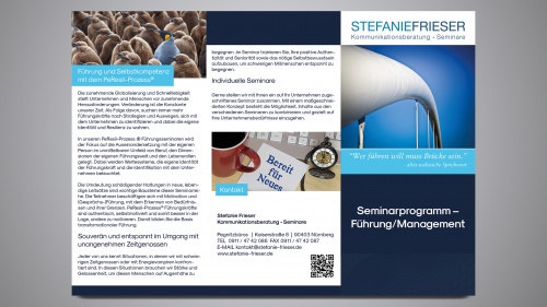  Flyerdesign für Führungskräfteflyer gesucht