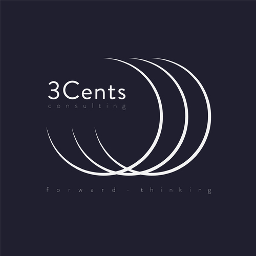  Logo-Design: 3 Cents / 3 Cents Consulting