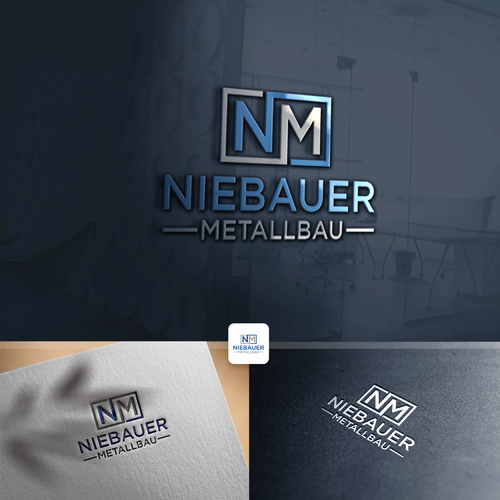  Logo-Design für Metallbau, Stahlbau, Schlosserei