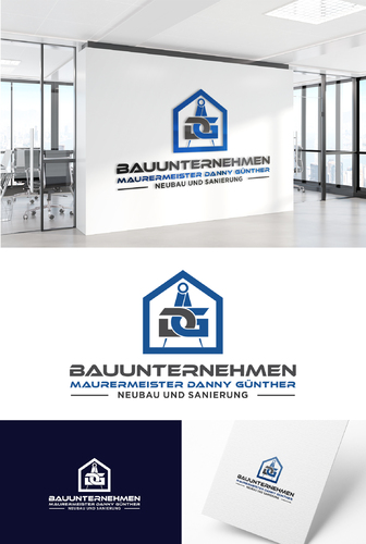  Logo-Design für Bauunternehmen