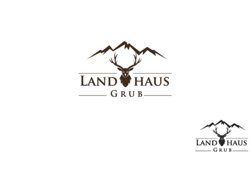 Logo-Design für Apartmenthaus in einem Ski- und Wandergebiet