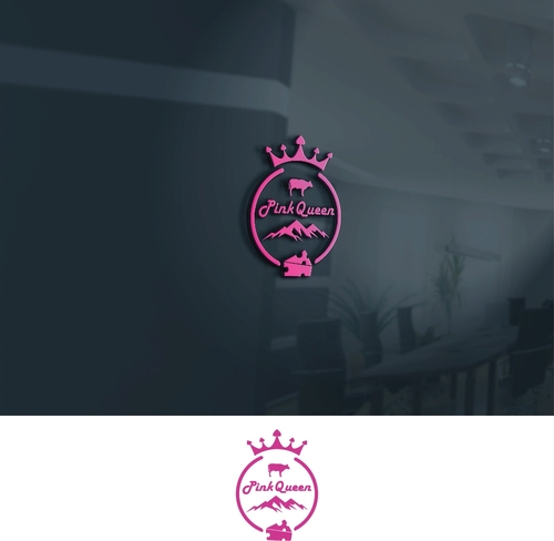 Pink Queen - Gestaltung eines Logo-Designs