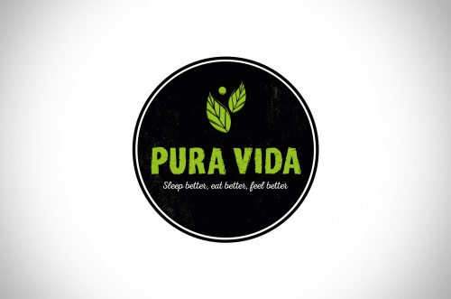 Logo-Design für ein neues Vital-Hotel PURA VIDA