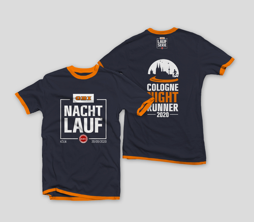 T-Shirt für Laufevent (Rückseite)