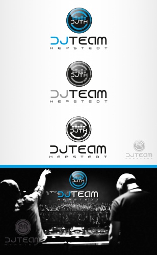 DJ-Team sucht Logo