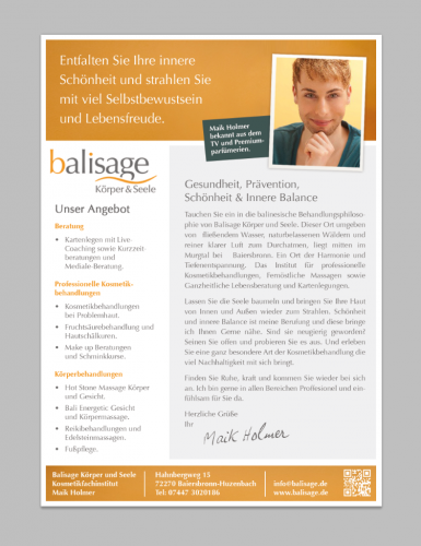 Balisage Körper und Seele