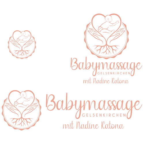  Logo für Babymassage