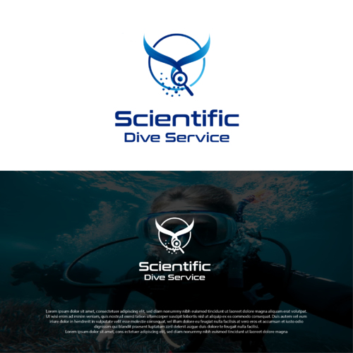  Logo-Design für Scientific Dive Service