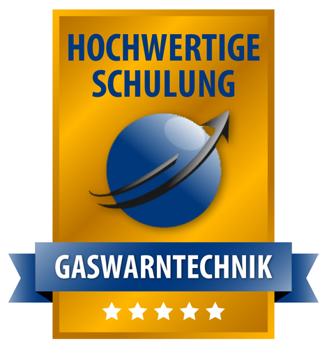 Schulungs-Siegel in Sachen Gaswarntechnik