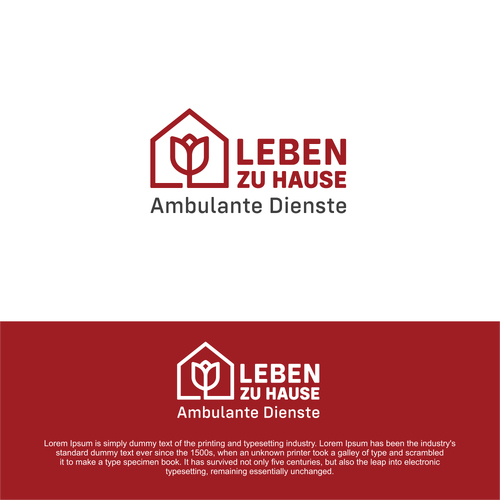 Logo-Design für ambulante Kranken und Seniorendienste (siehe Flyertext im Anhang)