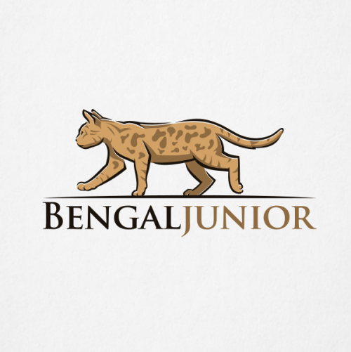 Logo-Design für Zucht von Bengalkatzen