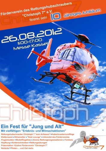 Plakat/Flyer Jubiläumsfeier 10 Jahre Förderverein