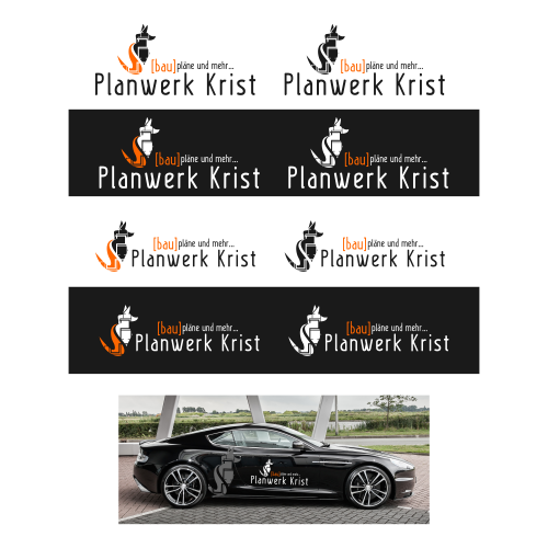 Logo-Design für Planwerk Krist. Ein CAD- Planungsbüro für Hausbau, Baupläne und Visualisierung