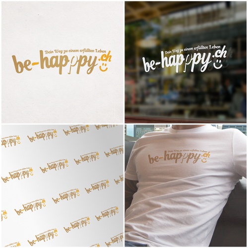 Logo-Design für be-happpy.ch