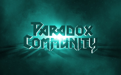 Bandlogo für die Heavy Metal Band Paradox Community