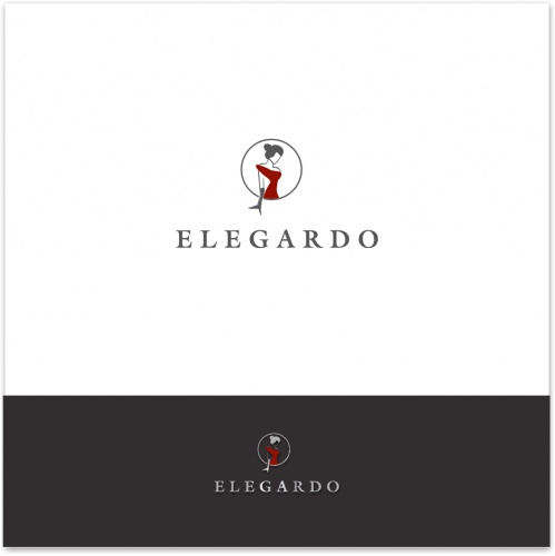 Logo-Design für Elegardo - Elegante Abendkleider zum günstigen Preis