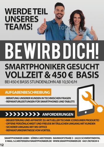 Plakat-Design für Mitarbeiter gesucht