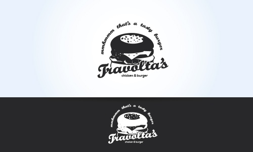 Logo-Design für einen Burger Laden