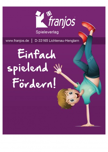 Roll-Up-Banner als Hintergrund für Messestand